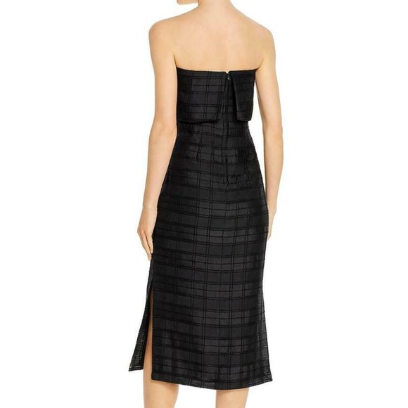 C/MEO Collective - Refresh Plaid Strapless Dress - Picture 3 of 10